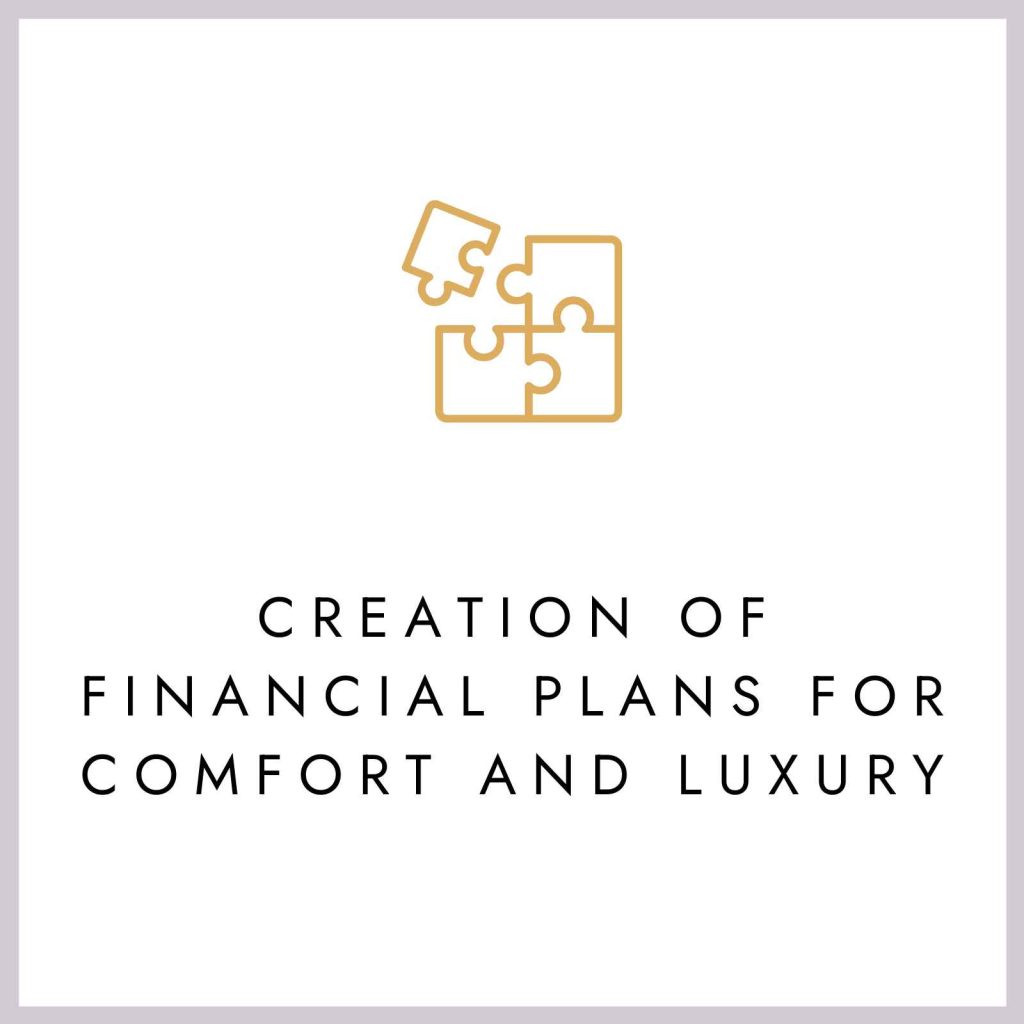 luxury confort plans financial money benefits